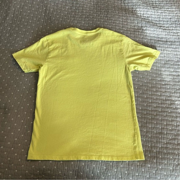 (Bundle 3 for $15) Calvin Klein Boys Cotton Bright Yellow Tee Size 10/12 - Picture 4 of 4
